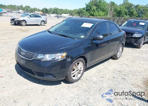 2012 Kia Forte Ex из США, поврежденный, VIN KNAFU4A29C5567768